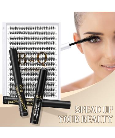 Lash Bond & Seal Kit for DIY Eyelash Extensions - Waterproof, Long Lasting 10ml Black Glue + 5ml Seal - Buy Online on SooperMarket.com