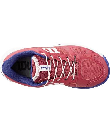 Wilson Girls Tennis Shoes - RUSH PRO JR QL Pink/White/Blue - Size 34 2/3 - All Surfaces - Ideal for All Player Types - WRS327900E025 - Buy Online on SooperMarket.com