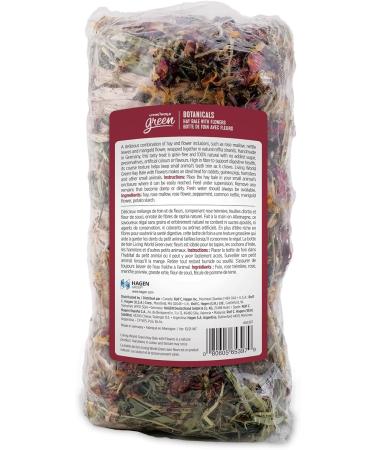 Living World Green Botanicals Hay Bale with Flowers 200 g (7 oz) - Buy Online on SooperMarket.com