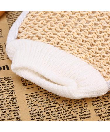 Peeling Bathroom Shoe & Double-Sided Shower Glove - Soft Body Peeling & Dead Skin Removal Scrubber - Buy Online on SooperMarket.com