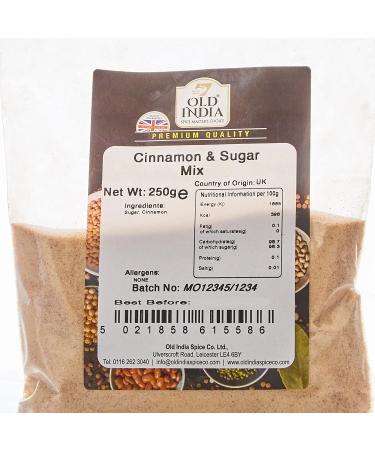 Old India Cinnamon & Sugar Mix 250g - Authentic blend of spices (Pack of 1) - Buy Online on SooperMarket.com