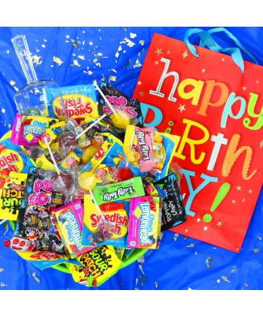 Assorted Candy Mix - 4 Pounds - Bulk Goodie Bag Stuffers - Individually Wrapped Variety Pack - Perfect for Parties and Pinatas - Buy Online on SooperMarket.com