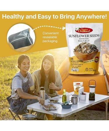 Premium Orchard Mixed Nuts Roasted Sunflower Seeds - Original Lightly Salted  Non-GMO  Gluten-Free  Vegan  Keto-Friendly Snack - 3 Bags - Buy Online on SooperMarket.com