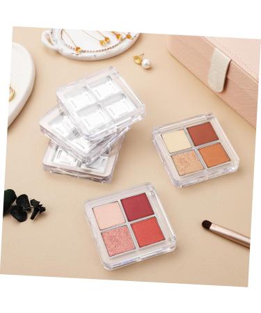 Gogogmee 6 Pcs Eye Shadow Empty Boxes Clear Eyeshadow Pans Eyeshadow Palette Transparent - Buy Online on SooperMarket.com