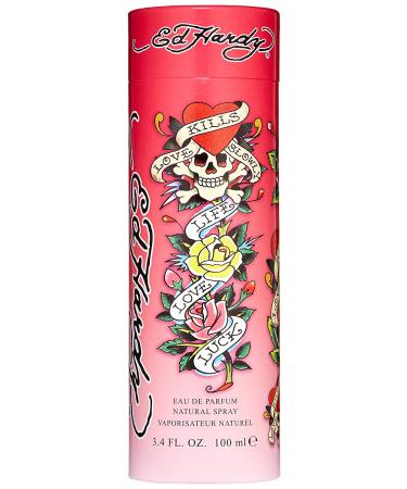 Ed Hardy Women's Perfume by Christian Audigier - Eau De Parfum 3.4 Fl Oz - Buy Online on SooperMarket.com