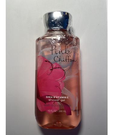 Bath Body Works Pink Chiffon 10.0 oz Shower Gel pink chiffon 10 Fl Oz (Pack of 1)