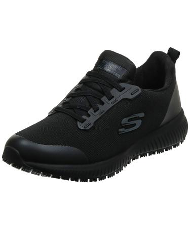 Skechers Women's Squad Sr Food Service Shoe 8 Black