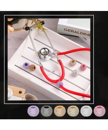 Buy 18 Bling Crystal Stethoscope Charms | Nurse & Vet ID Tags | Vibrant Colors for Accessories - Buy Online on SooperMarket.com