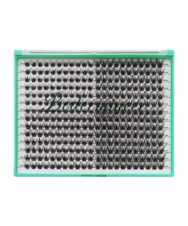 Bodermincer 308pcs XXXL D Curl Cluster Lashes - 10-12-14-16mm Mixed Length DIY Eyelash Extensions for Home Use - Buy Online on SooperMarket.com
