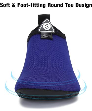 SAGUARO Quick Drying Bathing Shoes for Men & Women - Unisex Beach & Swimming Shoes in Blue EU Size 42/43 - Buy Online on SooperMarket.com