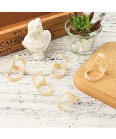 5pcs Oval Finger Splint Set - Finger Support Brace for Trigger Finger - Thumb, Middle, Pinky, Ring Finger - Sizes 6-10 - Buy Online on SooperMarket.com
