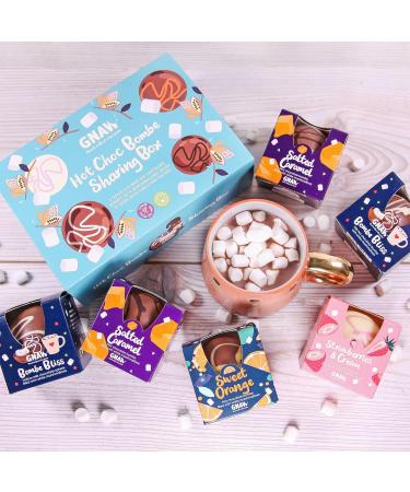 Gnaw Hot Chocolate Bomb Sharing Gift Set Various Hot Chocolate Gifts For Sharing On Any Occasion Rich Hot Chocolate Gift Set With 6 Hot Chocolate Bombs To Enjoy Give As A Gift Or Enjoy As A Treat - Buy Online on SooperMarket.com