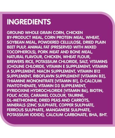 WHISKAS Adult Dry Cat Food - Indoor With Real Chicken 3kg Bag - Buy Online on SooperMarket.com