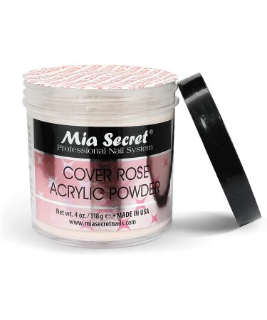 Mia Secret Cover Rose Acrylic Powder 4oz - 1 Pack | Rose Nail Extension Powder - Buy Online on SooperMarket.com