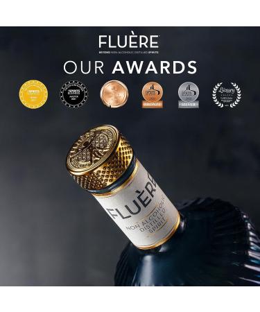 FLURE Floral Blend Non-Alcoholic Distilled Spirit with Juniper - 23.7 Fl Oz (700ml) | Keto, Paleo & Low Carb Friendly - Buy Online on SooperMarket.com