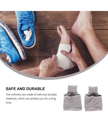 EXCEART Big Toe Separator Stretchy Belt for Toe Correction - Orthotic Regulator Pair for Bone Ectropion Adjustment | Practical Toe Stretcher Appliance - Size L - Buy Online on SooperMarket.com