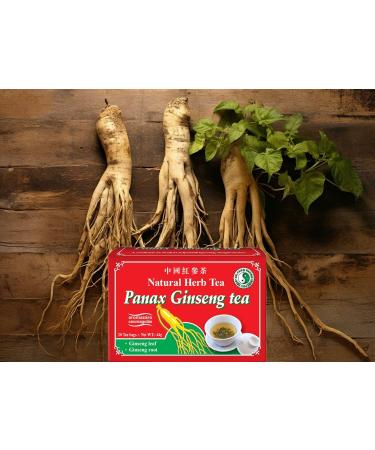 Dr Chen Panax Ginseng Natural Herbal Tea Traditional Root and Leaf Blend 20 Teabags - Buy Online on SooperMarket.com