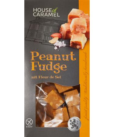 House of Caramel Peanut Fudge with Fleur de Sel 120 g Peanut 120 g (1 pack)