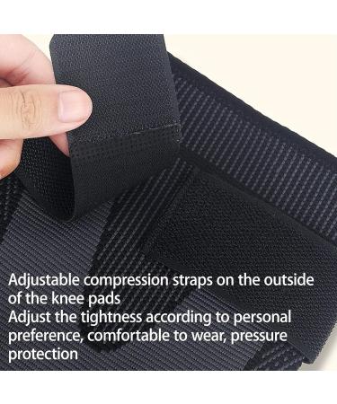 FCSHFC Knee Brace for Men & Women - Adjustable Compression Support Sleeve | Knee Tendon Support & Warmer (Color: C Size: L) - Buy Online on SooperMarket.com