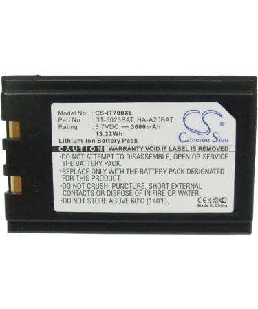 Replacement Battery for Casio Cassiopeia IT-700 M30 | 3600mAh/3.7V | Compatible Parts: 21-58236-01 6140-01-499-7364 CA50601-1000 DT-5023BAT | International Shipping Available - Buy Online on SooperMarket.com