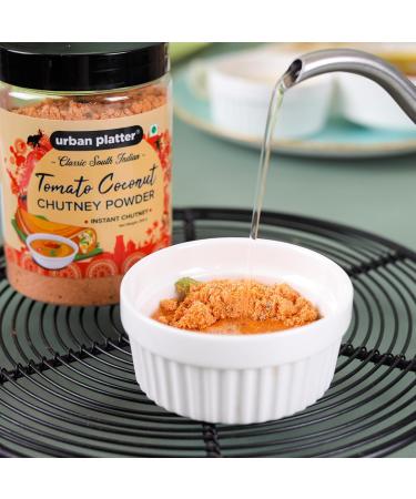South Indian Style Instant Tomato Coconut Chutney Powder 200G / 7Oz Nariyal Ki Chutney Just Water  - Buy Online on SooperMarket.com