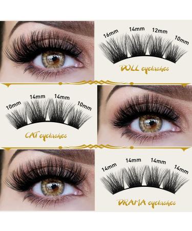 D Curl 12mm 72 Cluster Lashes - DIY Volume Eyelash Extensions - Soft Wispy Individual Lashes - B30 D-12mm - Buy Online on SooperMarket.com
