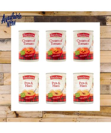 MYPURECORE Baxters Favourites Soup Bundle - 3X Cream of Tomato Soup 3X Pea and Ham Soup - Pack of 6 x 400g. Set by Ultimate Bundle Deals - Buy Online on SooperMarket.com