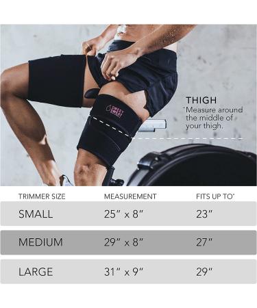 Sweat Slimming Thigh Trimmers for Men & Women | Sports Research | Medium Pink - Buy Online on SooperMarket.com