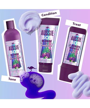 Aussie Blonde & Silver Vegan Hair Conditioner XXL Value Pack - 340 ml (Pack of 1) - Buy Online on SooperMarket.com