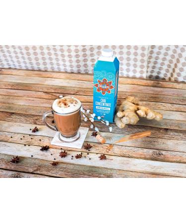 Bhakti Fair Trade Vegan Premium Chai Tea Concentrate 2-Pack - Original Flavor - 64 Fl Oz Total - Buy Online on SooperMarket.com
