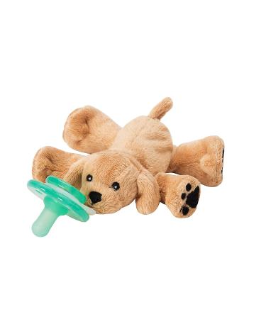 Nookums Retriever Paci-Plushies - Detachable Pacifier Holder for All Ages - Rufus the Retriever Plush Toy - Buy Online on SooperMarket.com