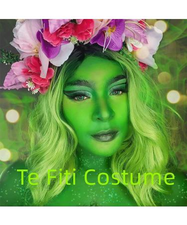 Go Ho Amazon Green Face and Body Paint Makeup 25g - Professional Water-based Creamy to Gel Formula for Adults, Children, Cosplay, SFX, Costumes, Festivals, Halloween - Buy Online on SooperMarket.com