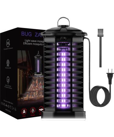 Electric Bug Zapper with LED Light LUUGUYI 4200V Mosquito Zapper Killer Electric Insect Fly Zapper Mosquito Trap No Odor & Chemicals Mosquito Lamp Bulb for Indoor & Outdoor