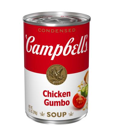 Campbell's Condensed Chicken Gumbo Soup, 10.5 Ounce Can Chicken Gumbo 10.5 Ounce (Pack of 1)