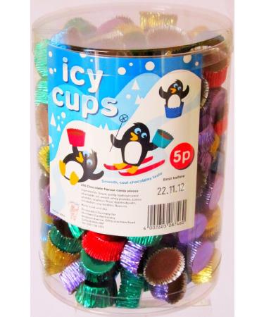 Hannah's Candy Chocolate ICY Cups (tub of 200)