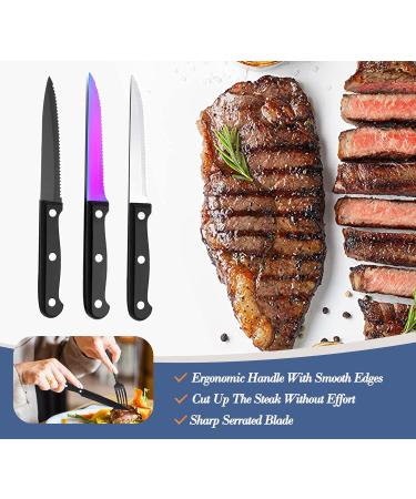 Portable Travel Reusable Utensils Silverware with Case Travel Camping Cutlery set Chopsticks and Straw Flatware Stainless steel Travel Utensil set (Black) U - Buy Online on SooperMarket.com