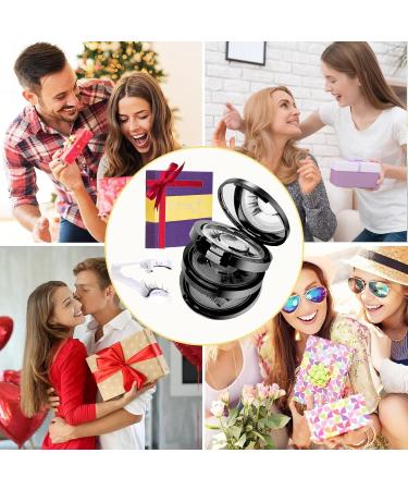 Magnetic Eyelashes with Applicator Magnetic Lashes Natural Look False Eyelashes Magnetic Reusable Magnetic Eyelashes without Eyeliner Magnetic lashes No Glue Birthday Gifts for Women Gifts for Women - Buy Online on SooperMarket.com