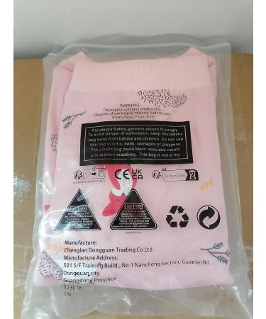 Girls Cotton Sweatshirt | Long Sleeve Casual Jumper for Toddlers | 5-6 Years | Pink - Buy Online on SooperMarket.com