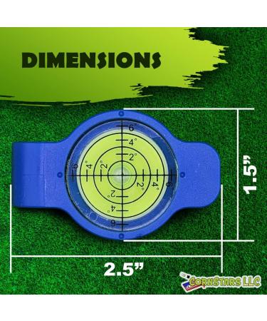 CornStars Cornhole Level - Instant & Accurate Measurements for All Boards & Sets - Improve Your Outdoor Game - Throw Bags Straight - Indoor/Outdoor Blue - Buy Online on SooperMarket.com