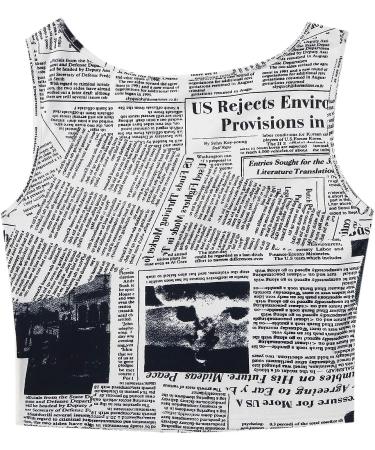 SweatyRocks Women's Sleeveless Round Neck Crop Tank Top - Casual Workout Shirt - Buy Online on SooperMarket.com