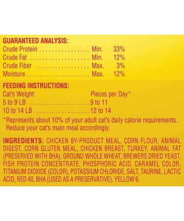Meow Mix Irresistibles Cat Treats Soft Salmon 3 oz (Pack of 5) - Buy Online on SooperMarket.com