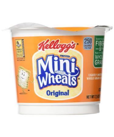 Kellogg's Breakfast Cereal, Frosted Mini Wheats, Single-Serve, 6 Cups/Box Frosted Mini Wheats 6 Count (Pack of 1)