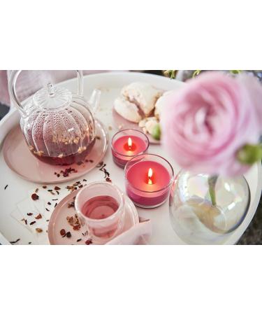 Bolsius Moods Scented Candle - Pomegranate Glass Red Small | Real Scents & Cotton Wick | International Shipping - Buy Online on SooperMarket.com