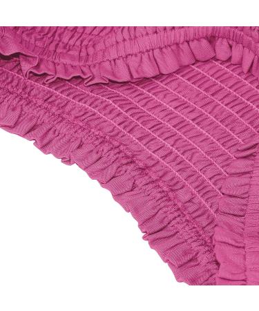 LAEMILIA Elastic Waist Floral Print Mini Skater Skirt XL - Rose Red - Buy Online on SooperMarket.com