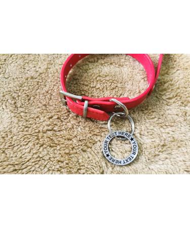 Dog Tags for Pets Puppy Cat Personalised Hollow Tag for Dogs Cats Stainless Steel ID Tag for Puppy Cats Engraved Dog Collar Tag with Any Text (Silver L) Silver Large - Buy Online on SooperMarket.com