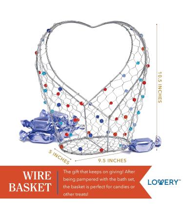 Buy Birthday Gifts for Her | Home Spa Gift Baskets | Ocean Wave Spa Set - 11pc Bath and Body Gift Basket for Women & Men - Buy Online on SooperMarket.com