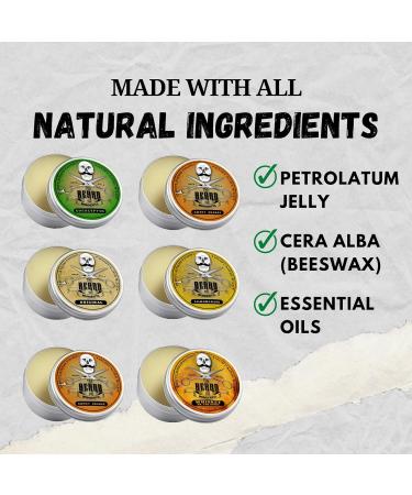Premium 60ml Moustache Wax and Beard Wax for Strong Hold and Growth Promotion | Moisture Resistant Formula | All Natural Sweet Orange Scent - Buy Online on SooperMarket.com