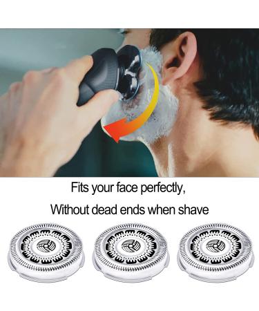 SH60/72 Replacement Heads for Philipss Norelco Shaver 6000 Series - Compatible with S6810, S6820, S6850, S6880/81 - Buy Online on SooperMarket.com