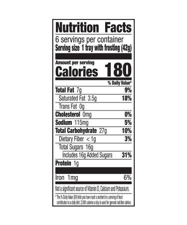 Dunkaroos Vanilla Cookies with Chocolate Frosting - 9 oz (Pack of 6) | Delicious Snack for Kids and Adults - Buy Online on SooperMarket.com