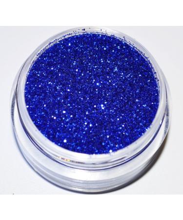 KM-Nails Glitter dark blue XXL Studio size 0.2mm fine 10ml